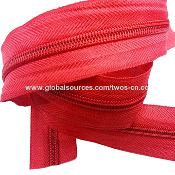 Nylon Zipper Chain, Coil Zipper, Zipper Chain Roll - China Wholesale ...