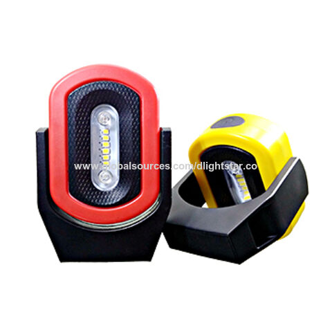 China Led Rechargeable Work Light From Xiamen Wholer Led Rechargeable Magnet Work Light With Red Blue Warning Function