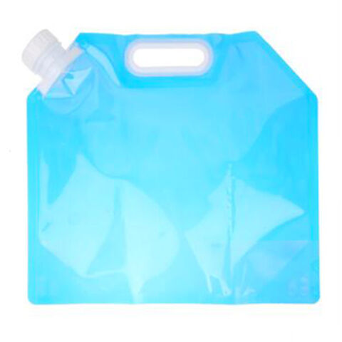 3 botellas de agua plegables de silicona planas, bolsa portátil  reutilizable, a prueba de fugas, botella de agua de viaje, contenedor de  agua plegable