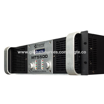 Buy Wholesale China Mt5500 Lcd Class H Professional Power Amplifier, Dj
