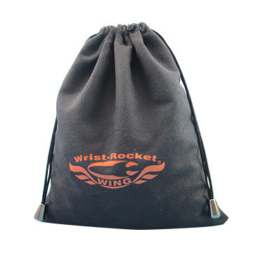microfiber pouch with drawstring