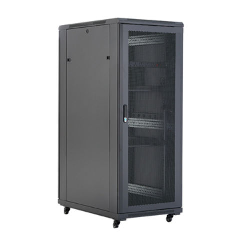 18u 600x800mm Standard Server Rack Size With Mesh Front Door Enclosed ...