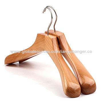 Premium Quality Wooden Suit Hangers - Hangers In Bulk
