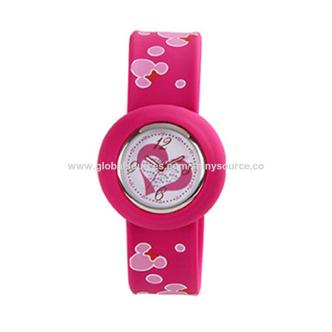 Silicone Sport Slap Watch Wristband Custom Branded - Bravamarketing.com |  Bracelets