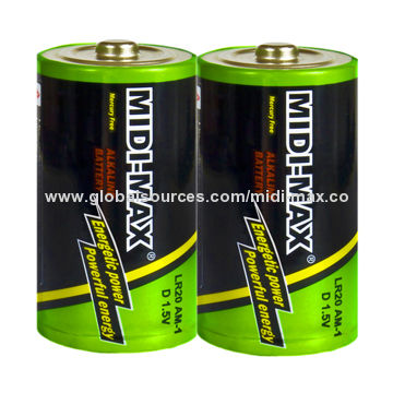 Buy Wholesale China D-size/am-1/1.5v/alkaline Dry Cell Battery With ...