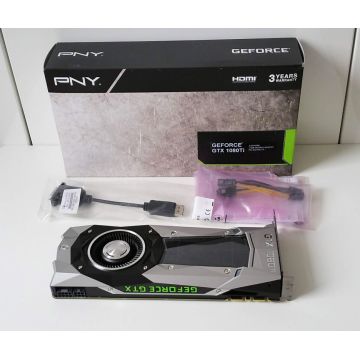 PNY GeForce GTX 1080 Ti Graphics card - 11 GB GDDR5X - PCIe 3.0