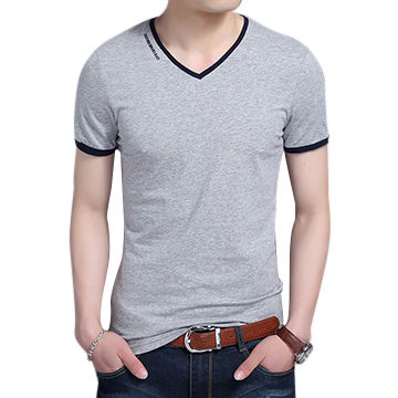 Buy Wholesale China Wholesale Custom Two Color T-shirt For Men ...