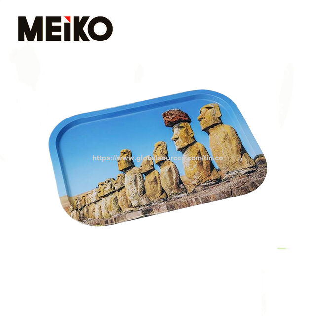 Juego de Posavasos de Estaño Rectangulares de Alta Calidad Directo de Fábrica China al por Mayor, Diseño Personalizado Barato para Restaurante y Decoración del Hogar