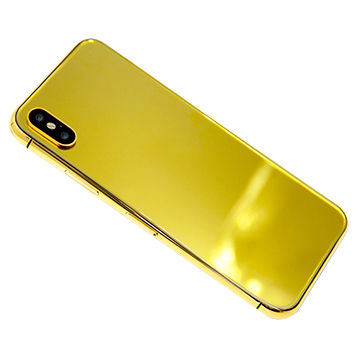 24kt Real Gold Plated Housing For Iphone X Back Glass Replacement For Iphone X Glass Replacement For Iphone X Housing For Iphone X 24k Gold Housing For Iphone X Buy China