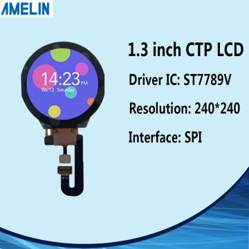 aml130a2402a round 1.3 tft display factory