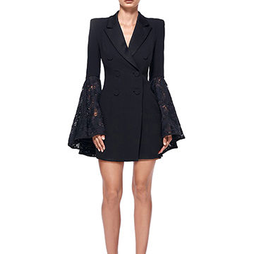 Women's Sexy Fashionable Suits Blazer Dress Bell Lace Sleeves Notch Lapel - Buy China Wholesale Women's Sexy Fashionable Suits Blazer Dress Bell $35 | Globalsources.com Women's Sexy Fashionable Suits Blazer Dress Bell Lace Sleeves Notch Lapel - Buy China Wholesale Women's Sexy Fashionable Suits Blazer Dress Bell $35 | Globalsources.com