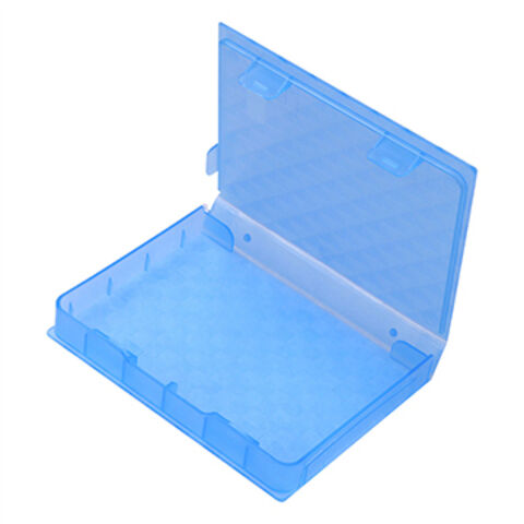 Pencil Box, Assorted Color, 2 Pack, Plastic Pencil Box Case