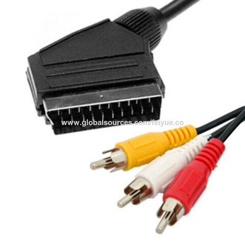 Quality 21 pin scart cable to hdmi for Devices 