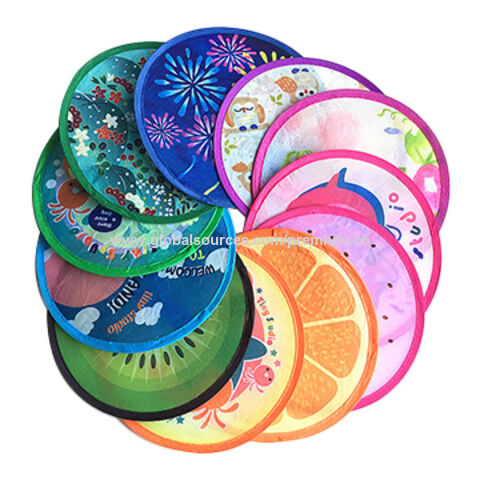 Advertising Promotional Foldable Polyester Hand Fans With Custom ...