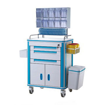 Aluminum Alloy Frame Medical Hospital Trolley Drug Delivery Cart ...