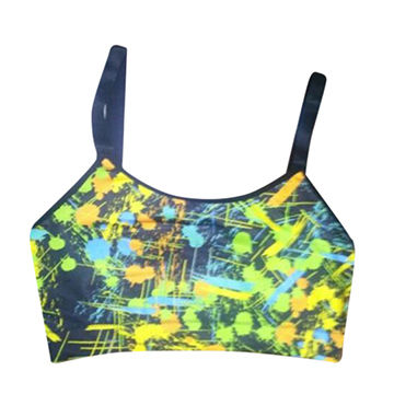 Buy China Wholesale Women's Sports Tank With Printing, Made Of Nylon/spandex  & Women's Sports Tank