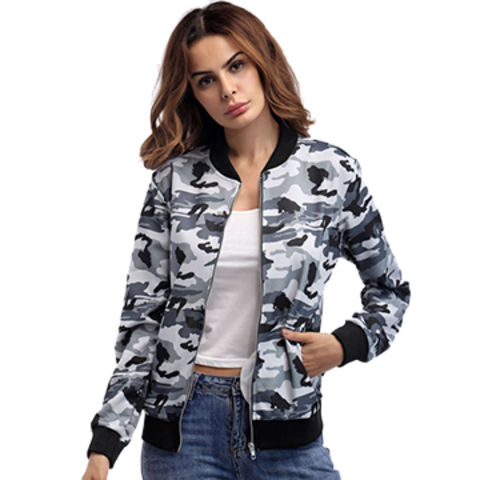 women's camouflage coats & jackets