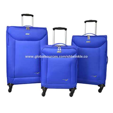 Set 3 koper troli softside super ringan for sale at factory direct price