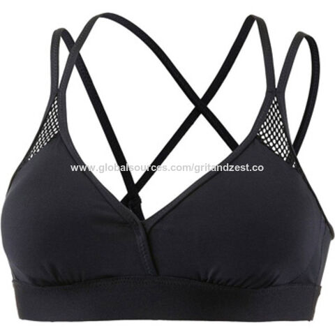 sports bra with removable pads