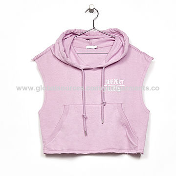 High quality newest blank short sweatshirt women's custom hoodies for young lady for sale at factory direct price
