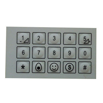 PC LED Membrane Overlay Label Control Panel for SPA - China LED