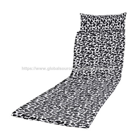 Lit de Massage Coréen Multifonctionnel de Luxe Pliable avec Forte Vibration pour Tout le Corps, Motif Léopard for sale at factory direct price