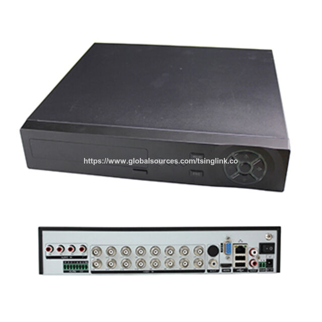 H.264 16-Kanal 1080p AHD Hybrid DVR mit Monitorunterstützung und Sicherheit