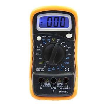 Handheld LCD Digital Multimeter, AC/DC Frequency for sale at factory direct price
