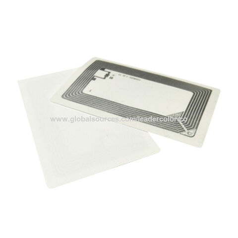 China Library RFID label, with encoding ISO 15693 13.56MHz UID 64bit ...
