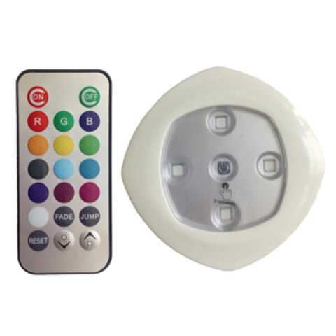 Luz con sensor PIR de 10 colores, control remoto inalámbrico for sale at factory direct price