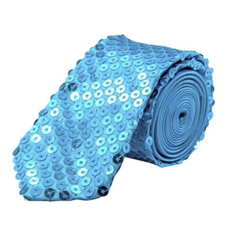 Glitzernde Pailletten-Krawatte mit individuellem Logo und Design, kleine Mengen akzeptabel for sale at factory direct price