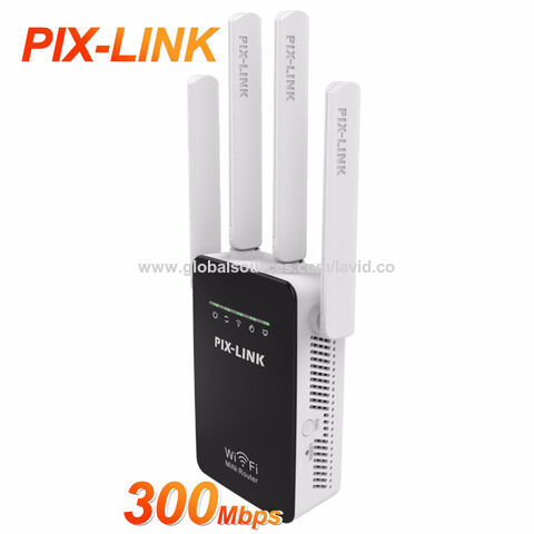 PIXLINK Fabrik preis OEM Wireless 300M WIFI Repeater Router Booster für Home Office