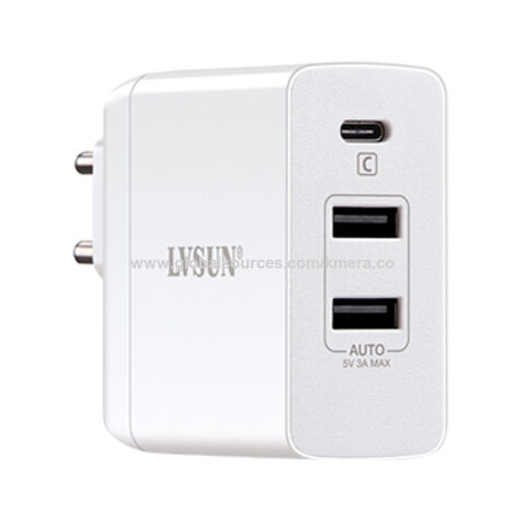 Universelles 45W 1 Typ C PD+2QC3.0 Ladegerät, USB Handy Wand-/Reiseladeadapter for sale at factory direct price