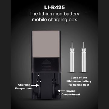 Bulk Buy China Wholesale Li-r425 Rechargeable Lithium-ion Battery Charging  Box / Fishing Battery Charger / Float Charger $5.3 from Shenzhen Xingyeda  Packaging Products Co., Ltd.