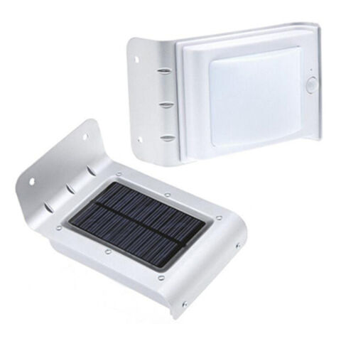 16 LED Solar Sensor Garten Wandleuchte aus ABS-Material - Hochwertige Solar-Außenbeleuchtung