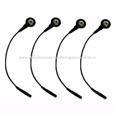 Cable de tratamiento médico de 3,5 mm conector a presión a cable TENS de 2 mm Cable de electrodo TENS conector a presión
