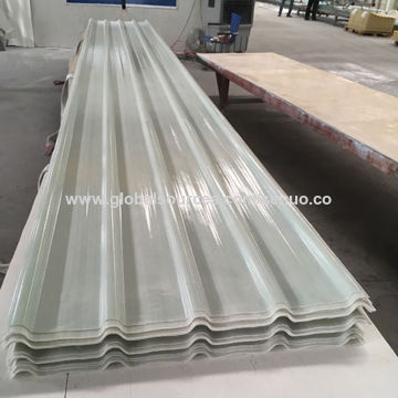 Frp Transparent Plastic Corrugated Roofing Sheet, Frp Plastic
