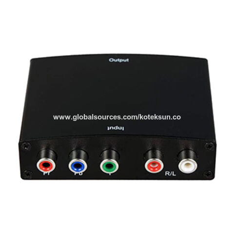 Buy Wholesale China Component Rgb To Hdmi 4k Converter V1.4 Support Ps 3,dvd,xbox To Tv, Monitor And Projector & Component Ypbpr Rgb To Hdmi 4k at 6.67