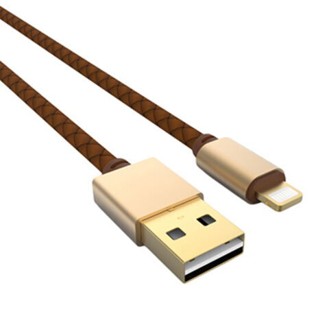 LDNIO Leather Rope,Metal Shell USB Data Charging Cable for micro and lightning for sale at factory direct price