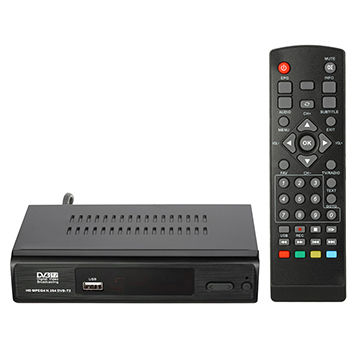 HD 1080P Digital TV Set top Box Terrestrial Receiver USB DVB-T2 For TV HDTV #hk^ 