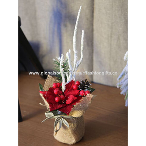 Árvore de natal rosa, decorações para festa de natal, para decoração de  natal, para casa, árvore verde, mini decorações artificiais - AliExpress