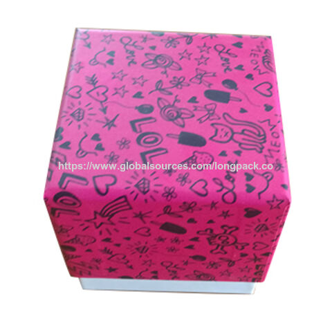 Caja de regalo rígida para relojes, caja con base y tapa, caja con impresión a color para minoristas for sale at factory direct price