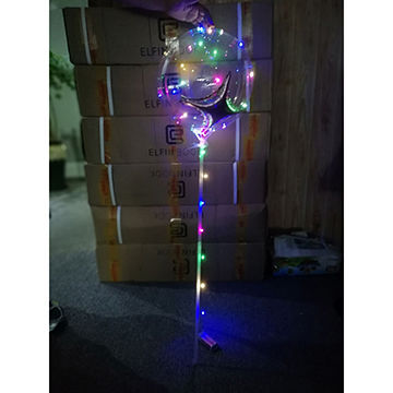 China Flashing Led Bobo Balloons Light Party Decorations China Flashing Led Bobo Balloons Light Party Decorations Balloon With String