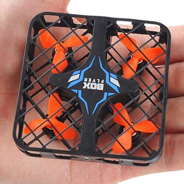 Buy Wholesale China Remote Control Stunt Quad Drone Box Flyer Best Toy Drone For Kids Easy Control With Led Lights & Remote Control Stunt Quad Drone Box Flyer at USD
