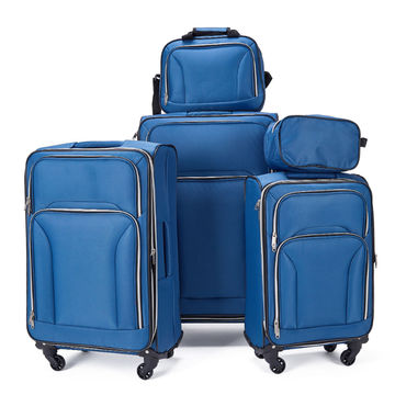 High Quality 5pcs luggage/expandable luggage/trolley travel luggage sets  with wheels