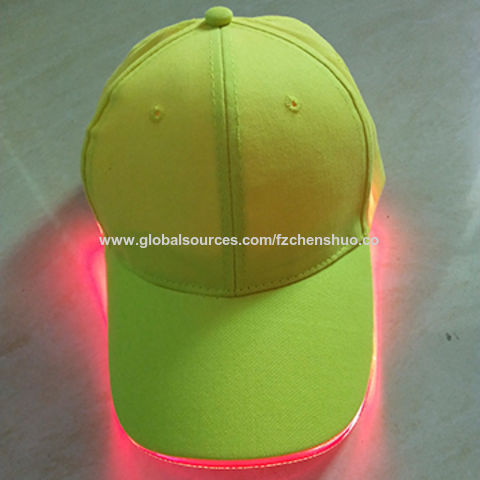 cap with built in light