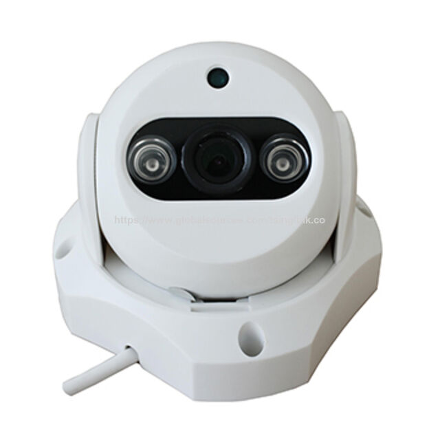 Caméra IP de gros 1.3MP boîtier dôme LED IR caméra réseau plastique for sale at factory direct price