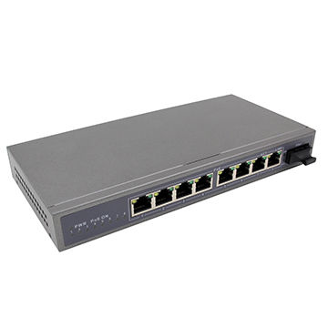  Switch Gigabit PoE de 8 puertos con enlace ascendente