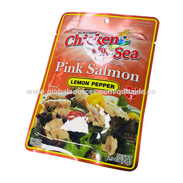 Buy China Wholesale Canned Fish Pink Salmon Salad Aluminum Foil Flexible  Packaging Retort Pouch, Instant Food Soft Can & Retort Pouch $0.0798