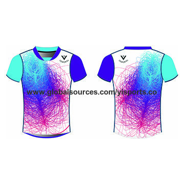 Persuasion detaljeret strop Buy Wholesale China Sports T-shirt, Made Of 100% Polyester Fabric Material,  With Digital Sublimation Printing & Sports T-shirt at USD 8 | Global Sources
